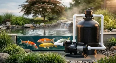 Pond Pump and Filter