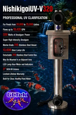 NishikigoiUV-V320 320 Watts of Amalgam Power