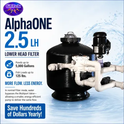 AquaBead 2.5 LH Filter from GCTek
