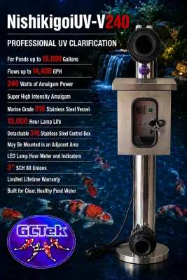 NishikigoiUV-V240 240 watts of Amalgam Power