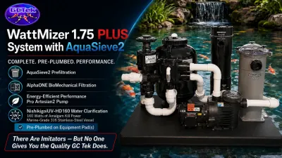 WattMizer 1.75 PLUS System with AquaSieve2 Prefilter-2500 gallons