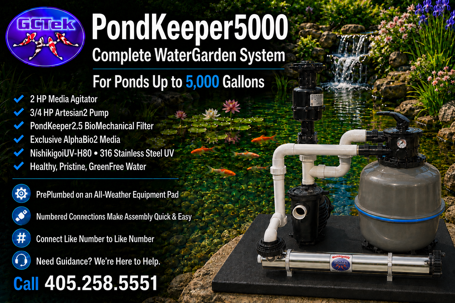 PondKeeper5000 Water Garden System