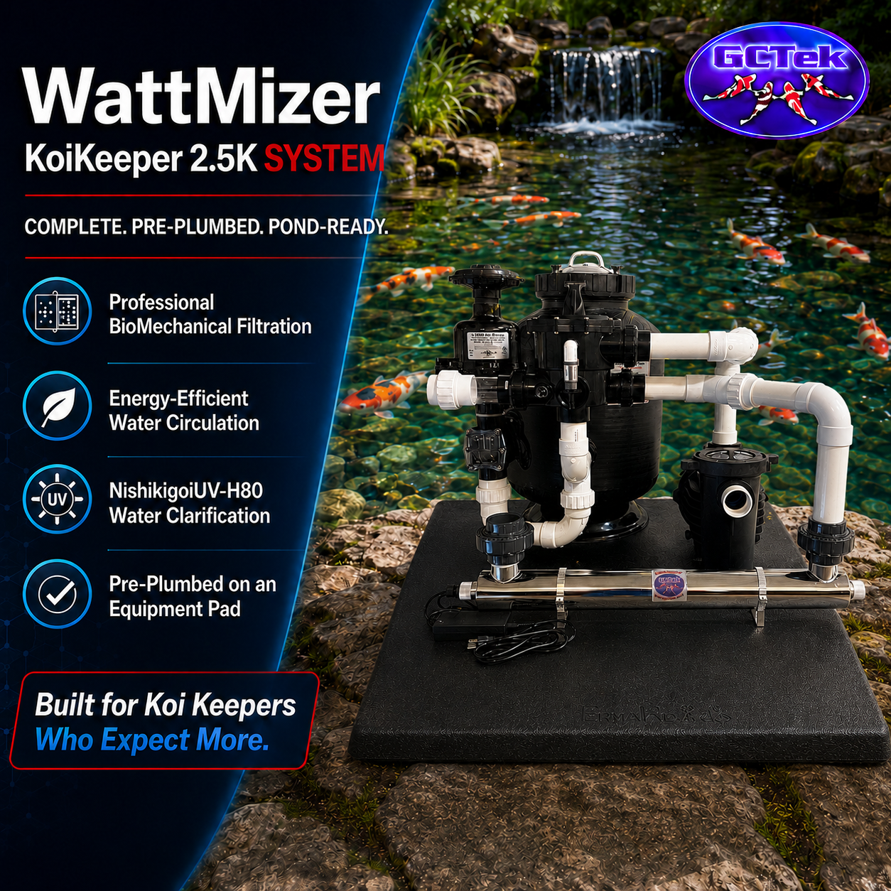 WattMizer2.5K KoiKeeper System