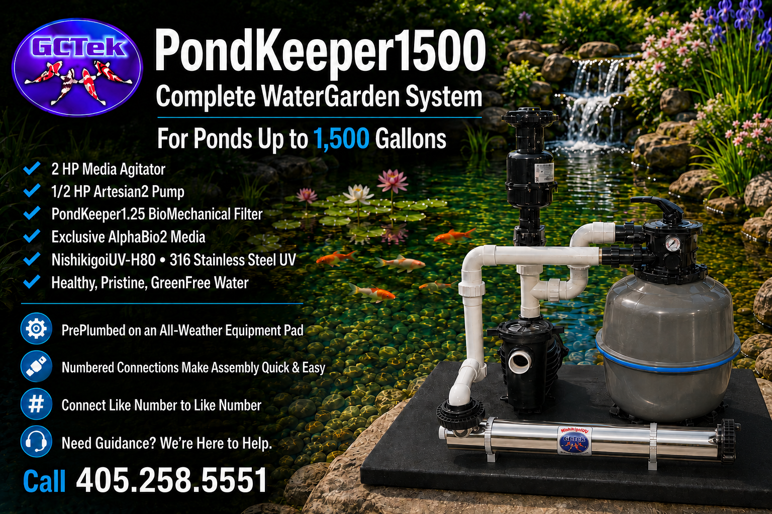 PondKeeper1500 System