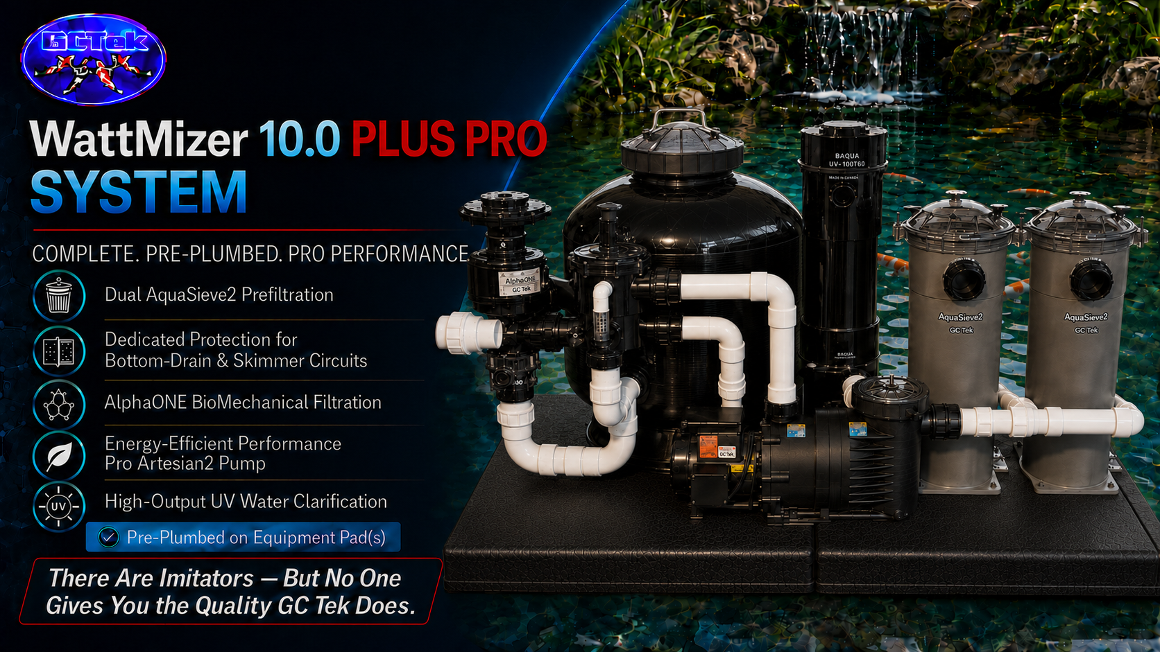WattMizer PLUS PRO 10.0 System - Up to 25,000 Gal.