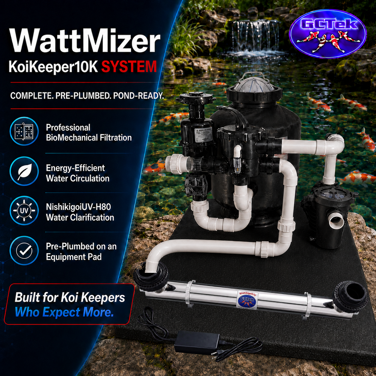 WattMizer10K KoiKeeper System